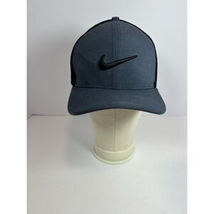 Nike Men's Golf Classic99 DriFit Snapback Trucker Hat Charcoal Grey/Black Swoosh